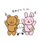 ボロクマくんの華麗なる日々（個別スタンプ：34）