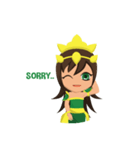 Noble Queen (English Version)（個別スタンプ：14）