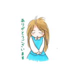 ちょっとゆるかわOLちえさん（個別スタンプ：2）