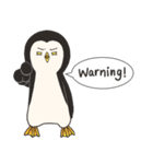 Bipolar Penguin ＆ Moody Walrus (Eng.ver)（個別スタンプ：25）
