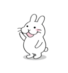 がんばるウサギ（個別スタンプ：1）