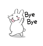 がんばるウサギ（個別スタンプ：6）