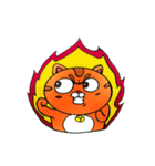 George the cat a good time（個別スタンプ：4）