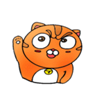 George the cat a good time（個別スタンプ：7）