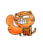 George the cat a good time（個別スタンプ：29）