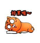 George the cat a good time（個別スタンプ：32）