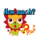リトルライオン - Brown（個別スタンプ：16）