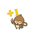 Happy monkeys（個別スタンプ：36）