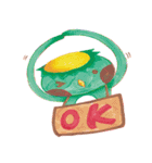 Kappa ＆ naked chicken（個別スタンプ：8）