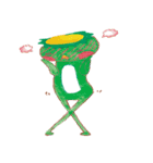 Kappa ＆ naked chicken（個別スタンプ：10）