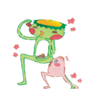 Kappa ＆ naked chicken（個別スタンプ：13）