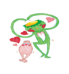 Kappa ＆ naked chicken（個別スタンプ：14）
