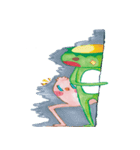 Kappa ＆ naked chicken（個別スタンプ：21）