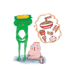 Kappa ＆ naked chicken（個別スタンプ：25）
