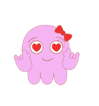 Pink Octopus（個別スタンプ：6）