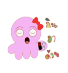 Pink Octopus（個別スタンプ：33）