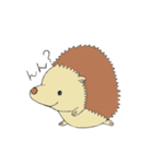 ハリネズミのぷれちゃん（個別スタンプ：6）