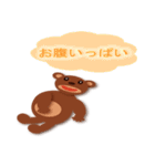 くまごろうとくまじろう（個別スタンプ：16）