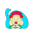 いつもニコニコ笑顔の大黒天（個別スタンプ：9）