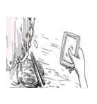 T's horror story（個別スタンプ：24）