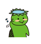 海辺で暮らしているカッパ（個別スタンプ：33）