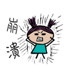 Purple Hair Girl（個別スタンプ：28）