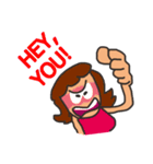 Ms Hilarious（個別スタンプ：12）