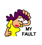 Ms Hilarious（個別スタンプ：34）