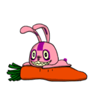 Funny Crazy Rabbit（個別スタンプ：12）