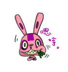 Funny Crazy Rabbit（個別スタンプ：14）