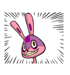 Funny Crazy Rabbit（個別スタンプ：20）