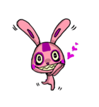 Funny Crazy Rabbit（個別スタンプ：23）