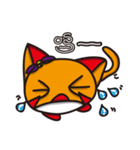 麻吉猫の家庭で（個別スタンプ：7）