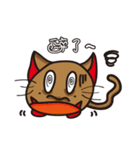 麻吉猫の家庭で（個別スタンプ：9）