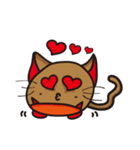 麻吉猫の家庭で（個別スタンプ：21）