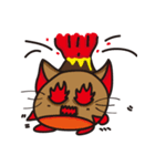 麻吉猫の家庭で（個別スタンプ：33）