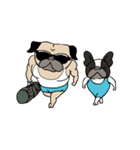 Pug's Gym（個別スタンプ：4）