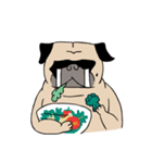 Pug's Gym（個別スタンプ：8）