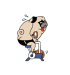 Pug's Gym（個別スタンプ：15）