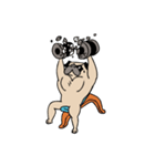 Pug's Gym（個別スタンプ：18）