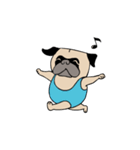 Pug's Gym（個別スタンプ：23）