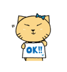 猫のカップルの日常（個別スタンプ：2）