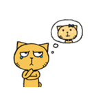 猫のカップルの日常（個別スタンプ：4）
