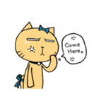 猫のカップルの日常（個別スタンプ：5）
