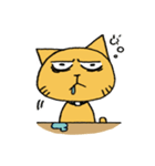 猫のカップルの日常（個別スタンプ：11）