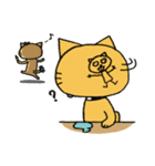 猫のカップルの日常（個別スタンプ：12）