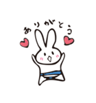 おっちょこちょいのあわてん坊.うさぎのLap（個別スタンプ：11）