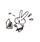 おっちょこちょいのあわてん坊.うさぎのLap（個別スタンプ：14）