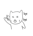 Silently Cat（個別スタンプ：3）