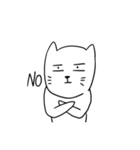 Silently Cat（個別スタンプ：6）